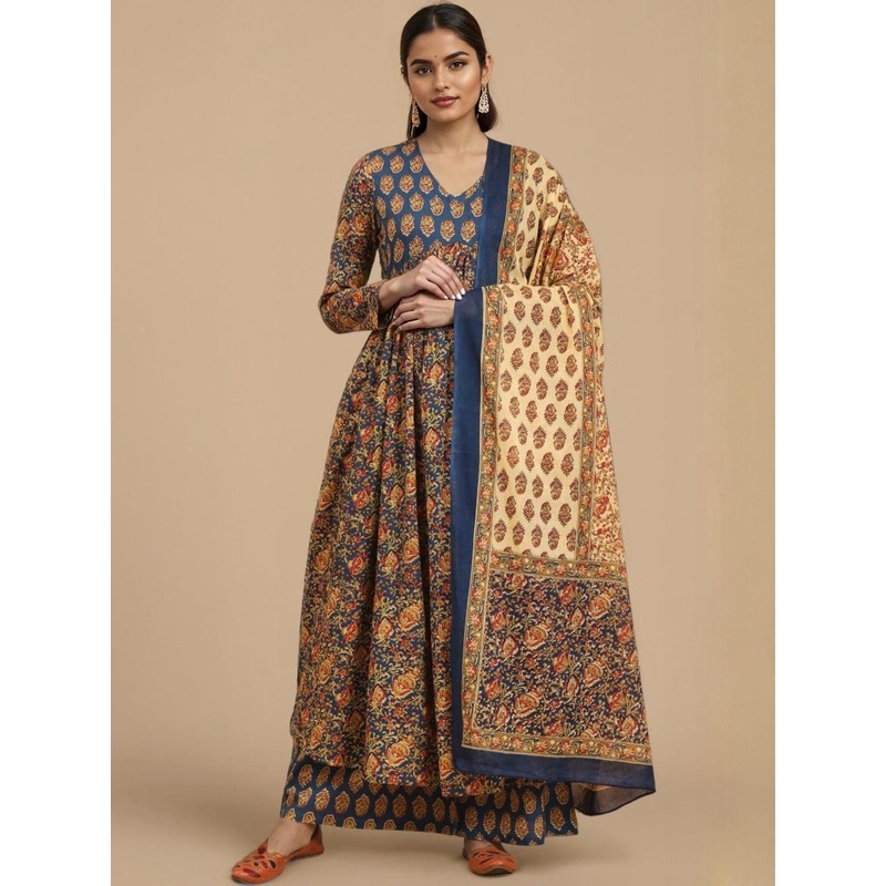 SZN Women Blue Kurta Sets