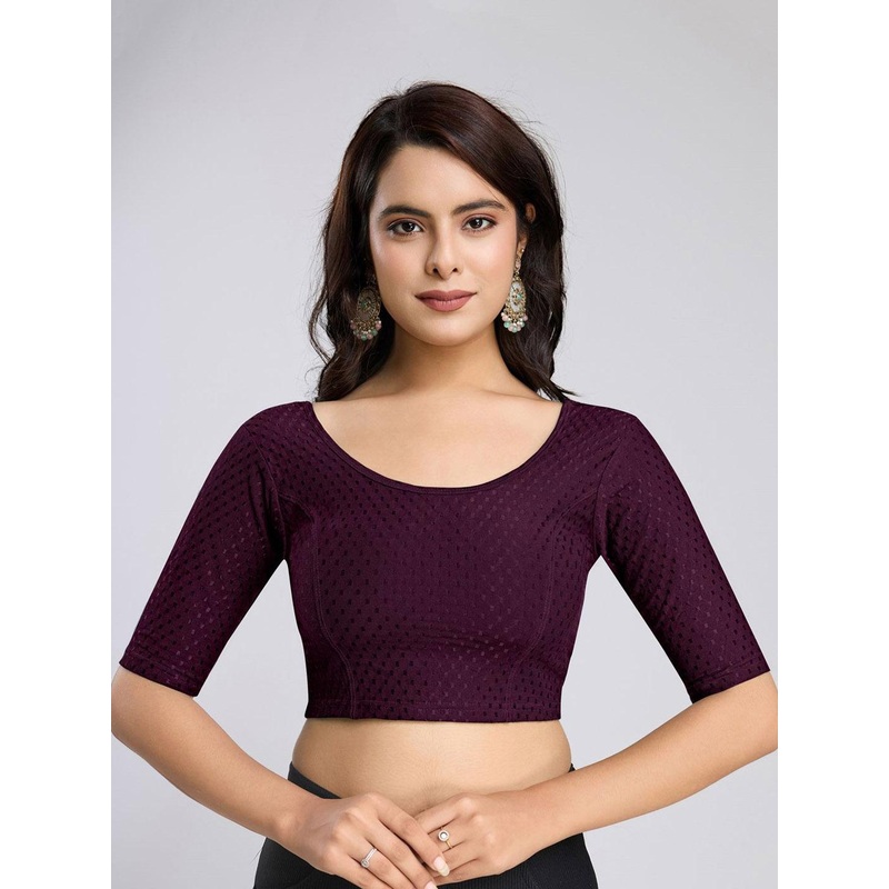 Trendmalls Embellished Stretchable Saree Blouse