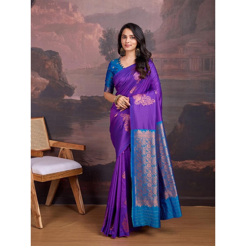 House of Pataudi Woven Design Sarees