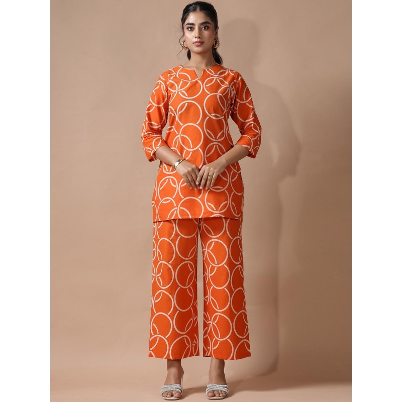 Anouk Rustic Women Printed Pure Cotton Co-Ords