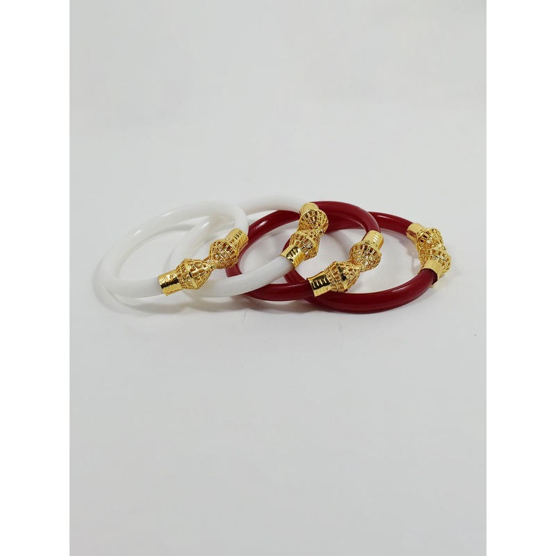 SATTIK Brass Gold-plated Shakha Pola