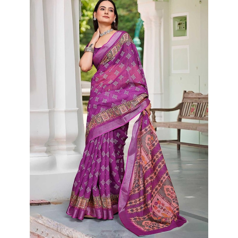 Sidhidata Ethnic Motifs Zari Saree