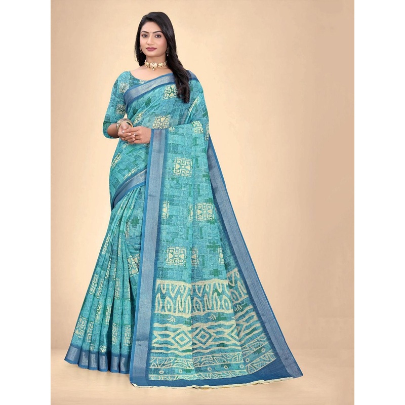 Abhilasha Zari Pure Cotton Maheshwari Saree