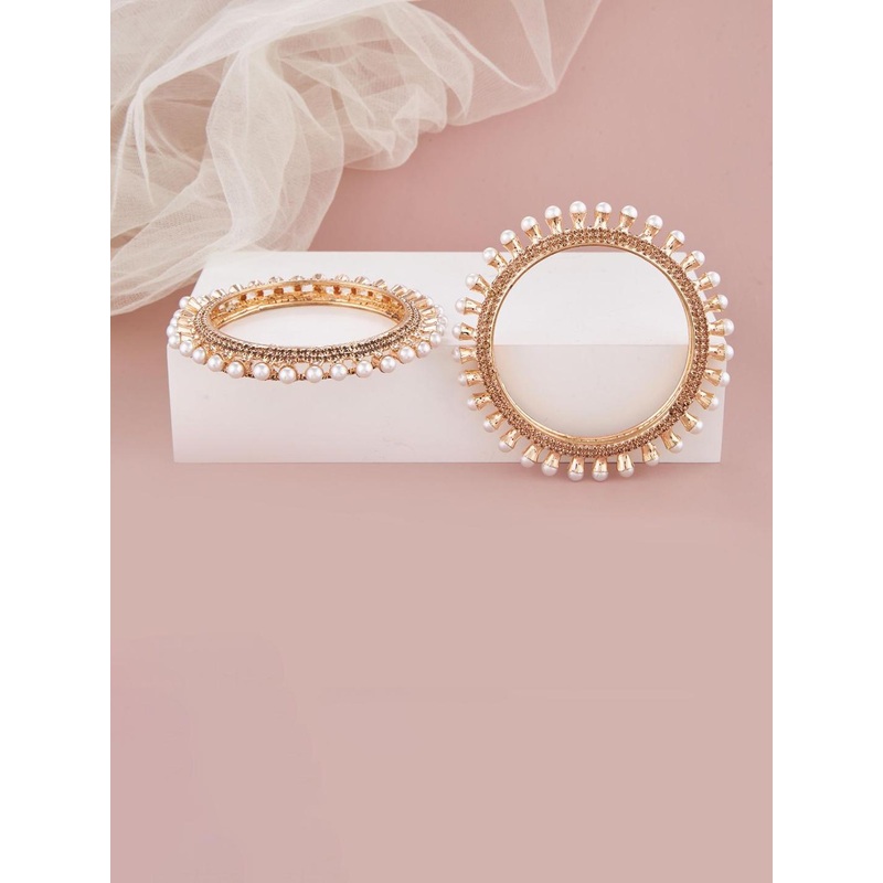 GC PREMIUM JEWELLERY Set Of 2 Beaded Bangles