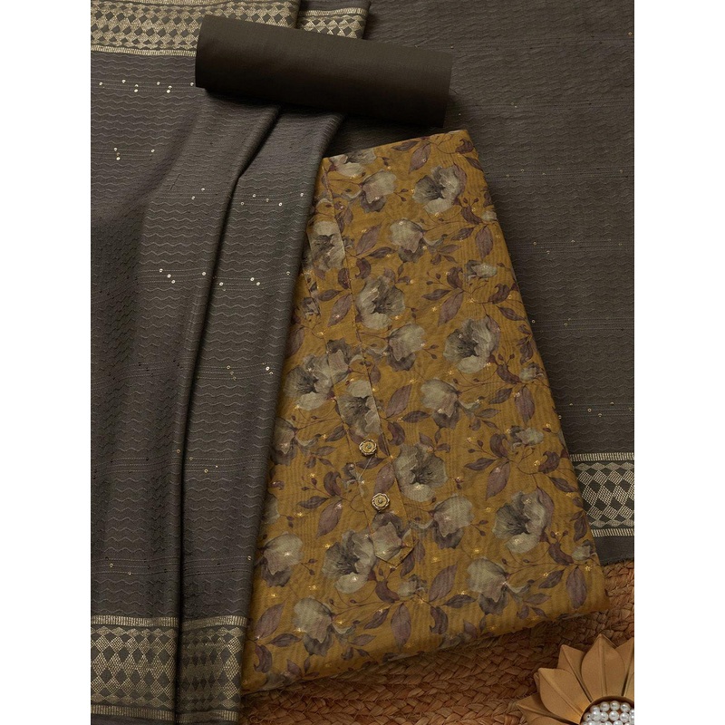 Soch Floral Printed Unstitched Dress Material