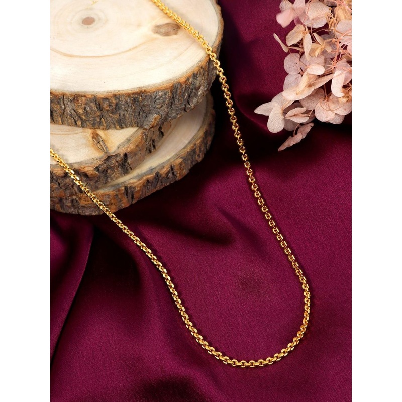 City Girl Unisex 24 CT Gold Plated Minimal Chain