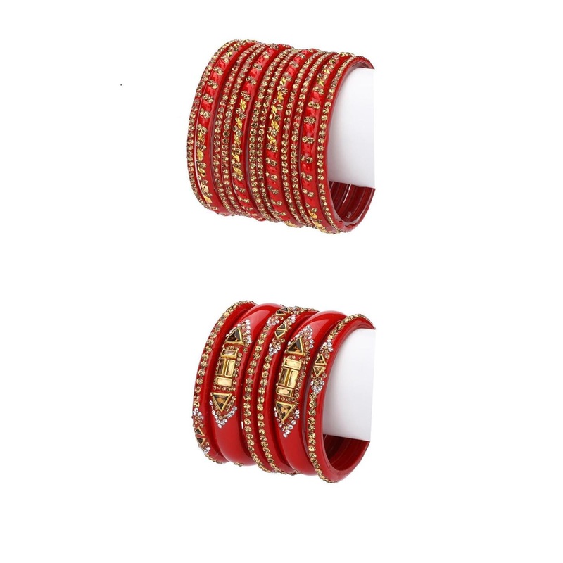 1ST TIME Red Alloy Bangle