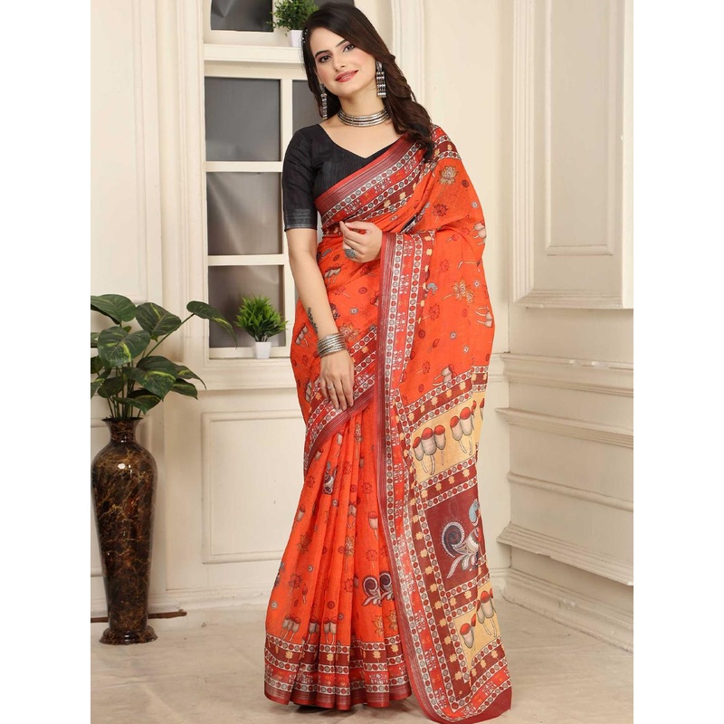 Sidhidata Floral Printed Saree