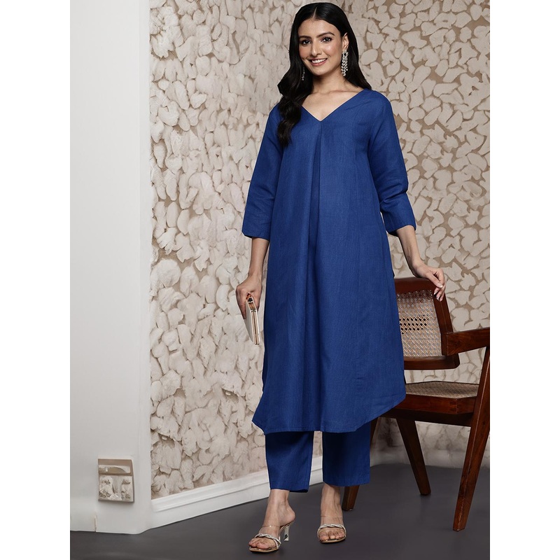 Varanga Ethnic A-Line Kurta with Trousers