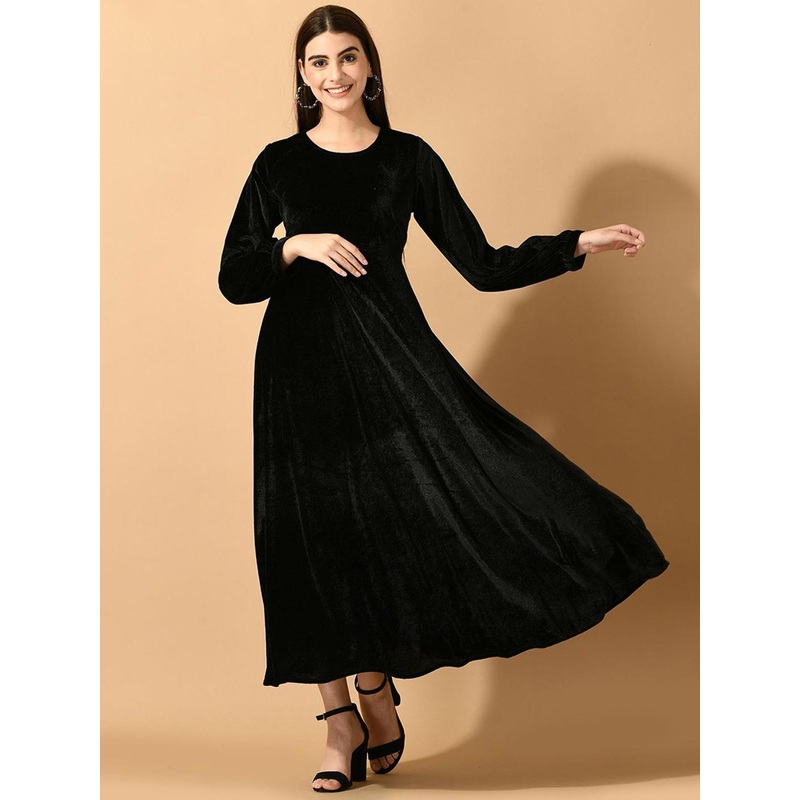 Sangria Women Fit & Flare Maxi Dress