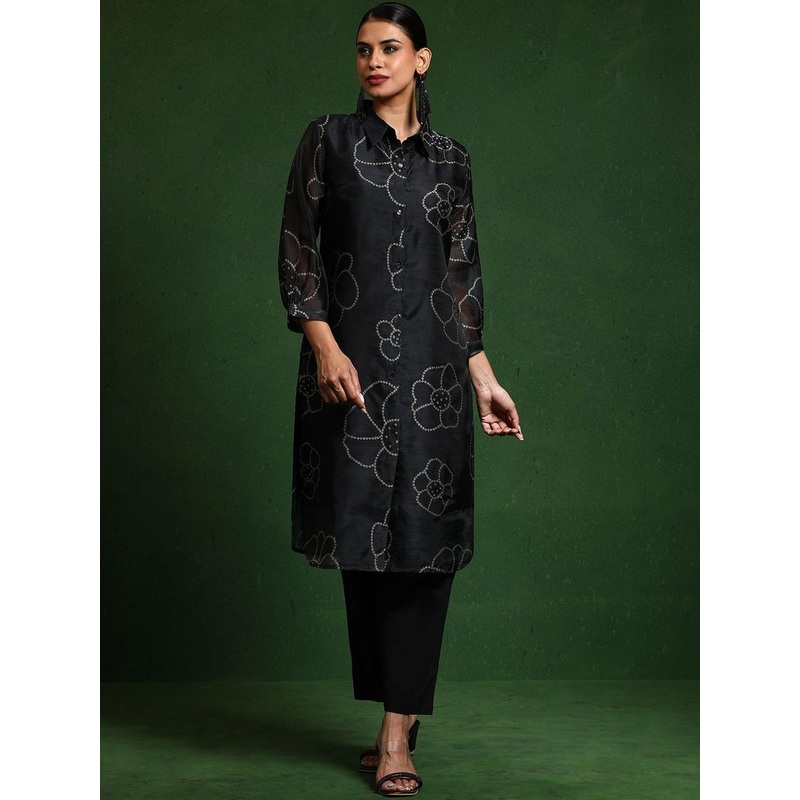AADVIKA Women Floral Printed Kurta with Trousers