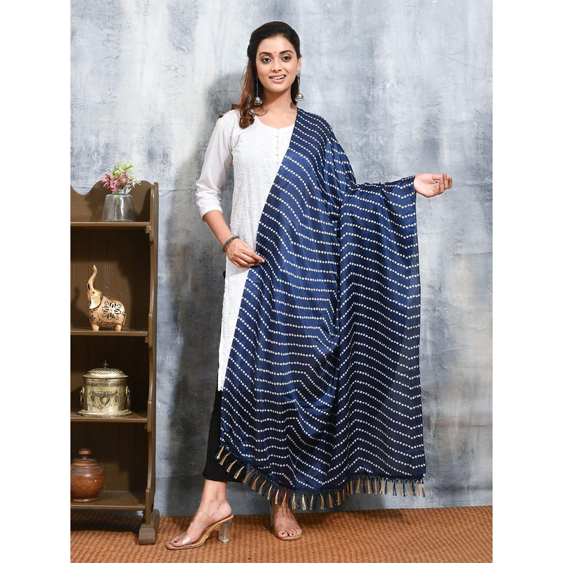 swatika Bandhani Printed Dupatta