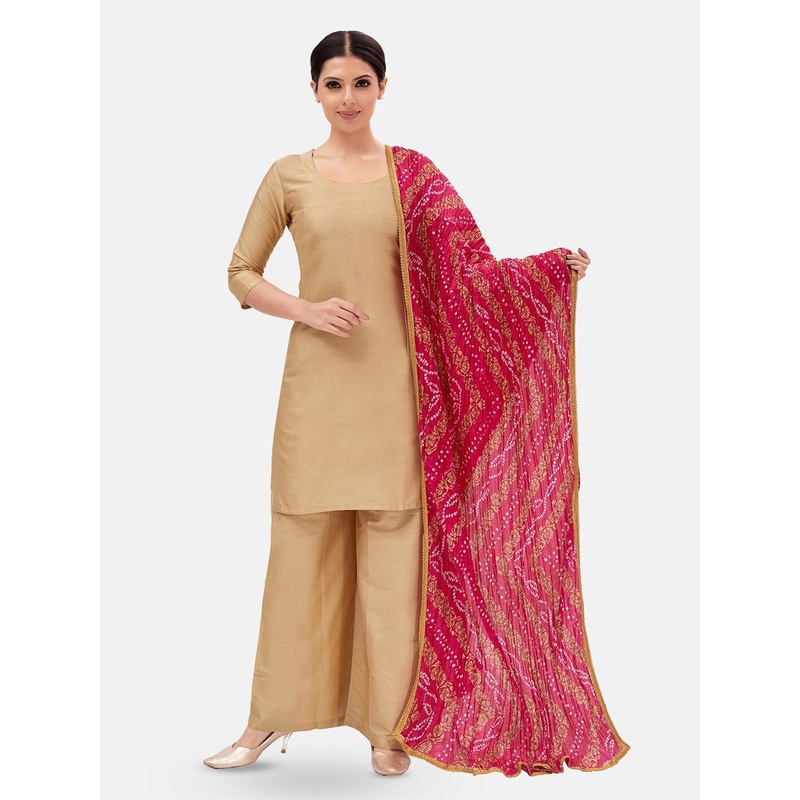 Studio Shringaar Bandhani Printed Dupatta
