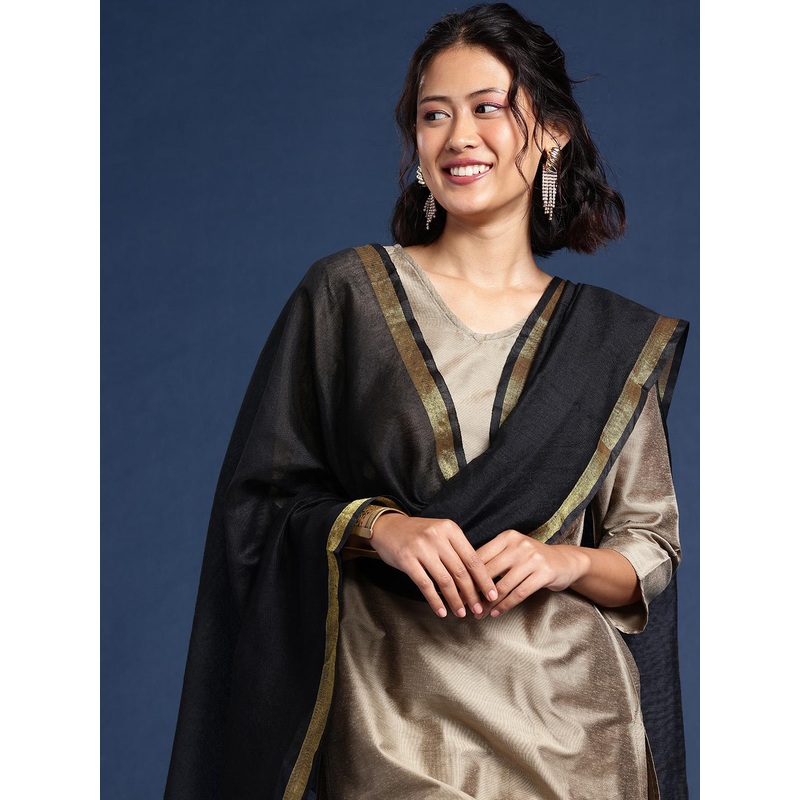 Taavi Woven Design Handloom Dupatta