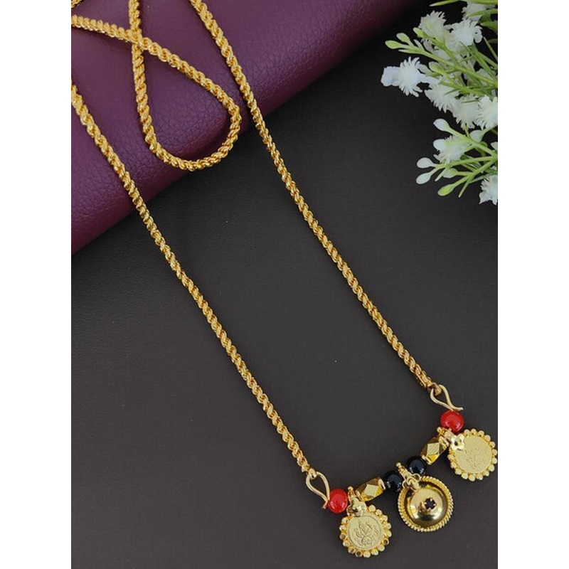 Jewelry Miguel Women Gold-Plated Mangalsutra