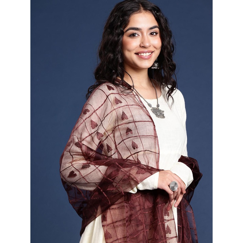 Taavi Woven Design Dupatta