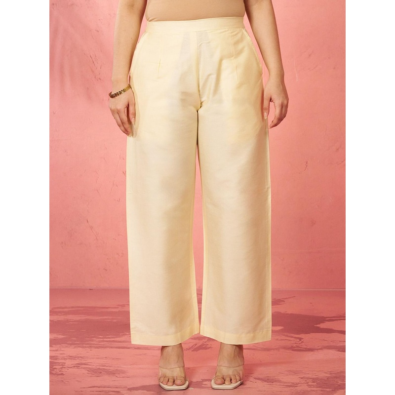 VASTRAMAY Women High-Rise Wide-Leg Palazzo