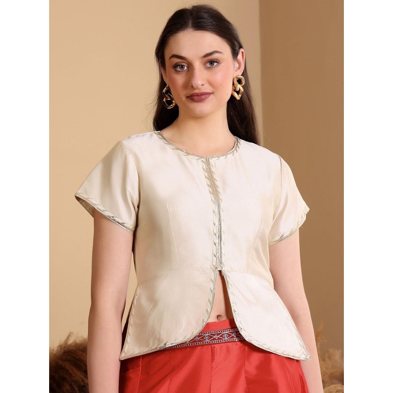 Frolic Rolic Lace Detail Blouse