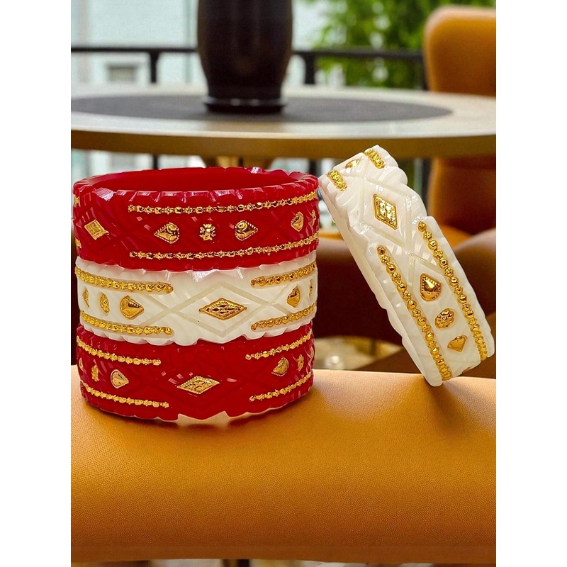 Tanvi J Traditional Bengali Sonar Kadam Bangles