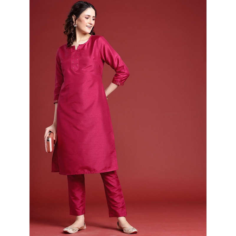 Anouk Women Yoke Design Kurta with Trousers