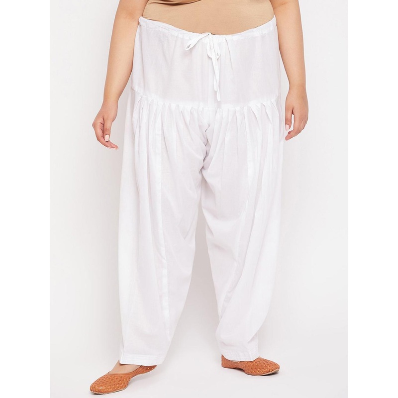 Clora Creation Women Plus Size Loose Fit Cotton Salwar