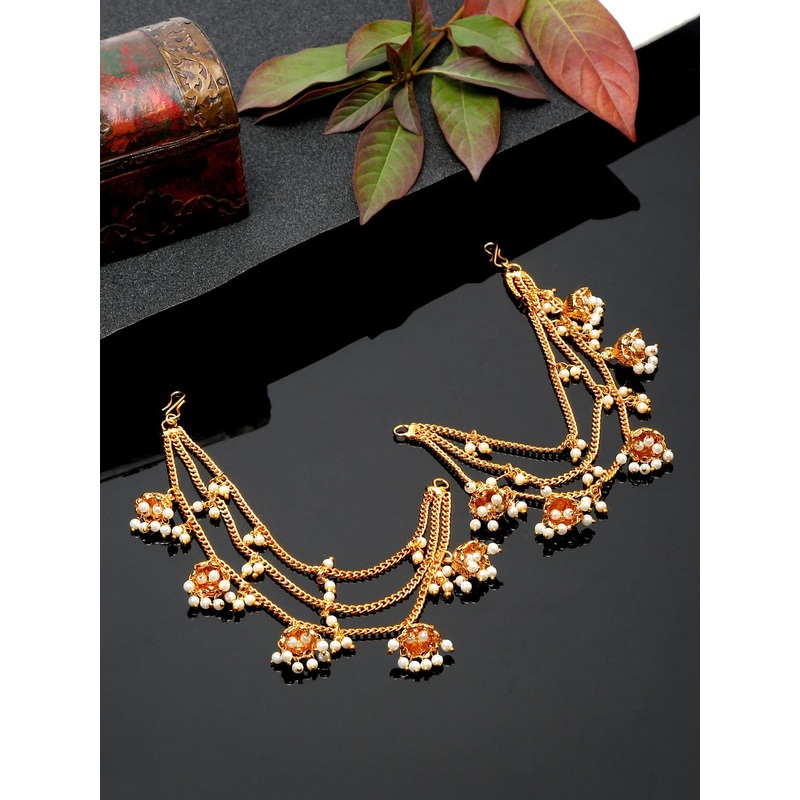 YouBella Gold-Plated Contemporary Ear Cuff