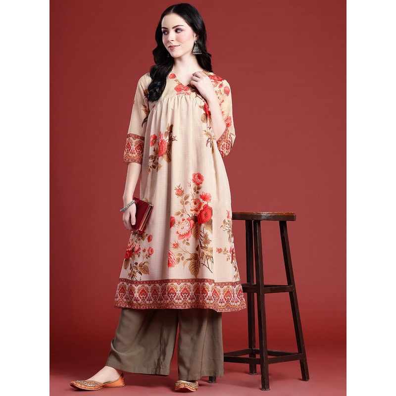 Anouk Floral Empire Kurta