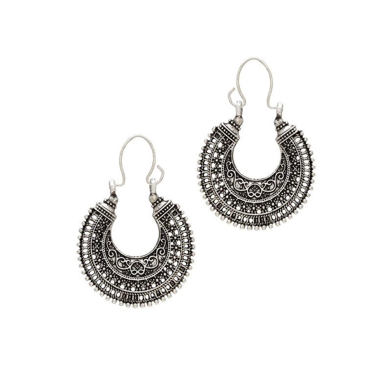 Missmister Copper-Plated Brass Earrings