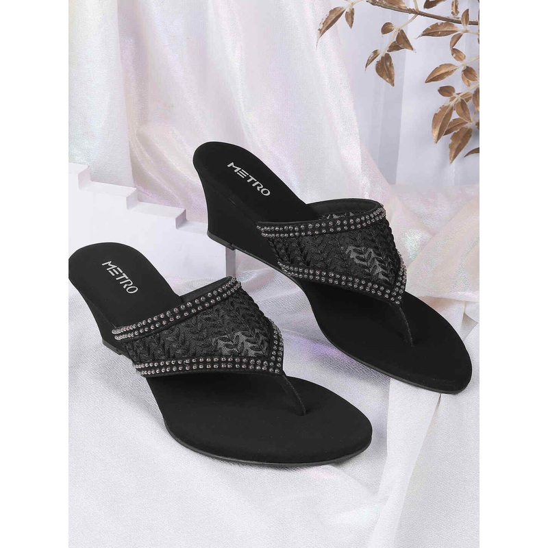 Metro Embellished Wedges