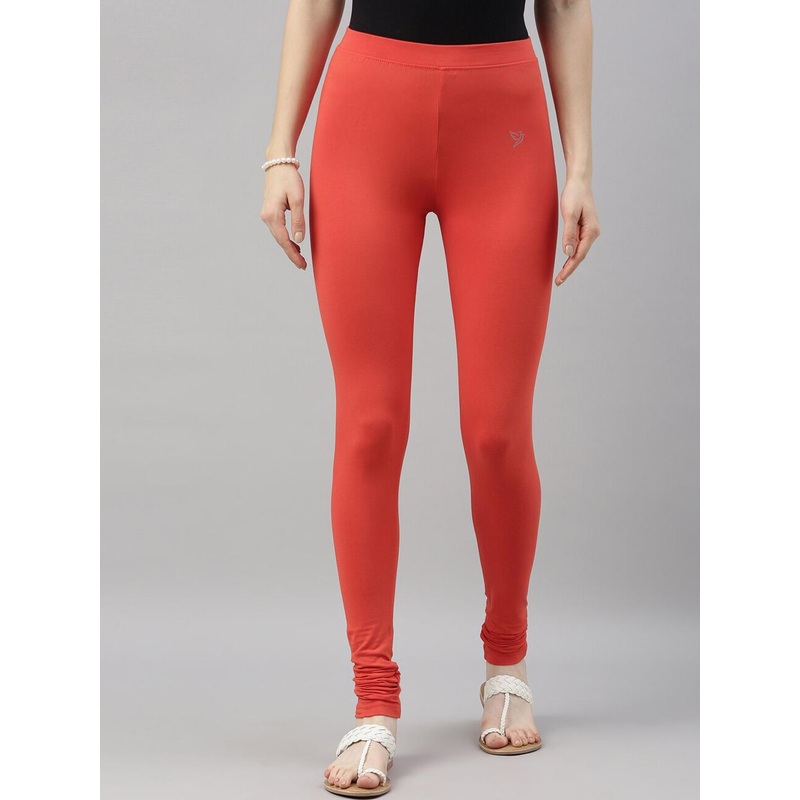 TWIN BIRDS Women High-Rise Churidar-Length Leggings