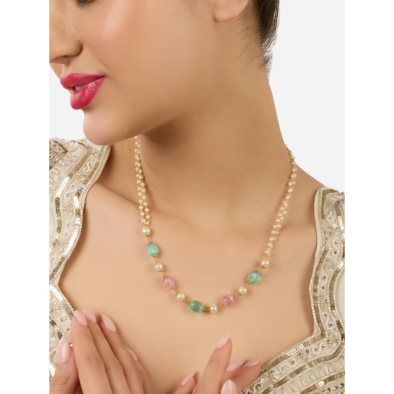 Zaveri Pearls Gold-Plated Chain