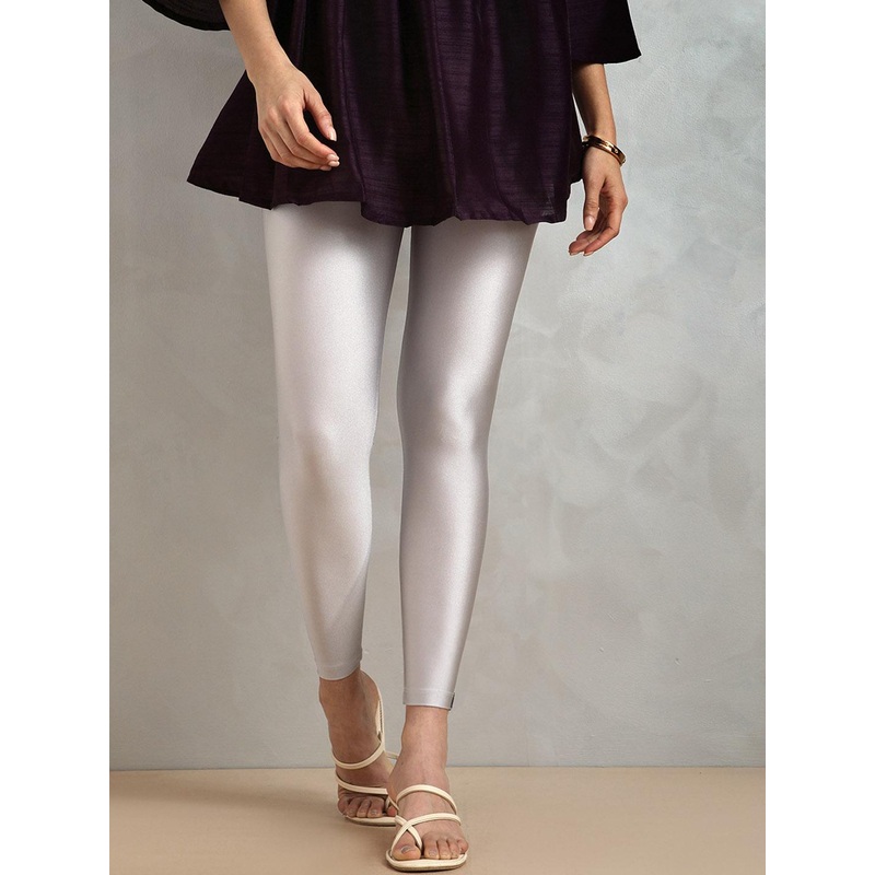 TWIN BIRDS Women Shimmer Ankle Length Leggings
