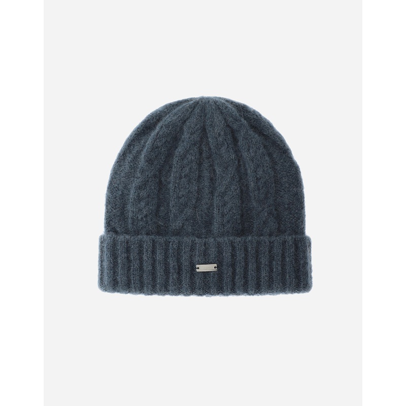 Hats RESORT BEANIE IN CABLE KNIT ALPACA WOOL