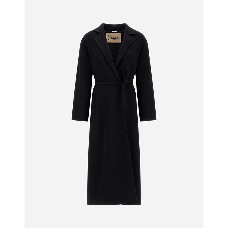 Coats & Trench Coats BELTED COAT IN NEW MODERN WOOL