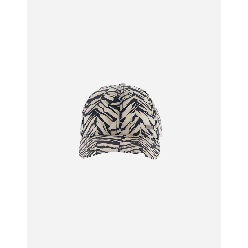 Hats RESORT BASEBALL CAP IN NYLON SEASONAL PRINT AND TRAVEL NYLON PONENTE