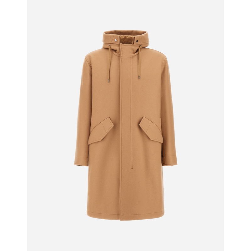 Parka & Jackets LONG PARKA IN EASY WOOL