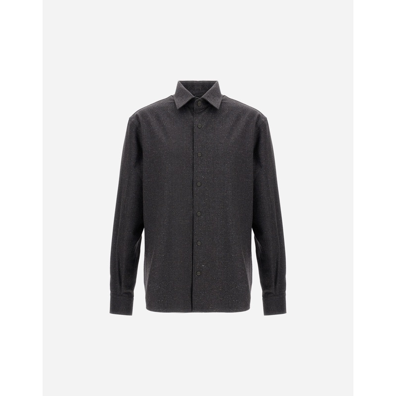 Shirts RESORT SHIRT IN WOOL KNICKERBOCKER