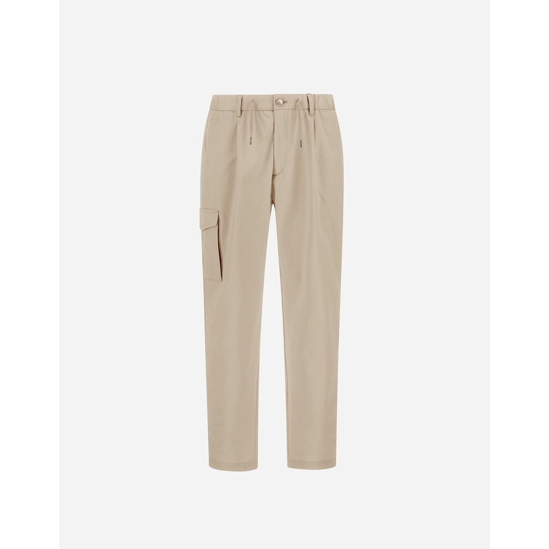 Trousers RESORT CARGO TROUSERS IN PURE COTTON