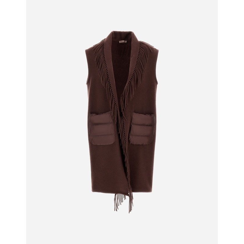 Vests RESORT WAISTCOAT IN WARMY & NYLON ULTRALIGHT