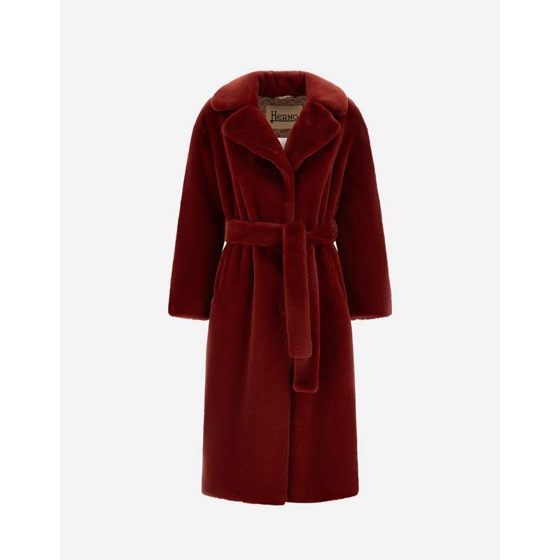 Coats & Trench Coats COAT IN SOFT ALTERNATIVE FUR