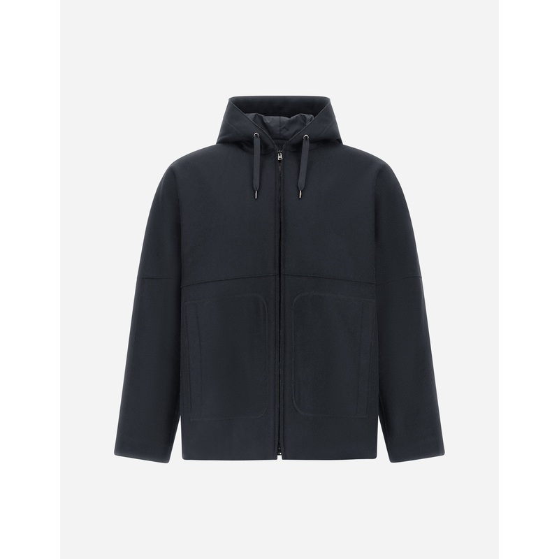 Parka & Jackets JACKET IN PURE WOOL CLOTH