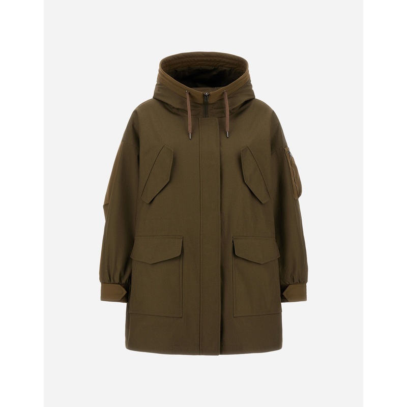 Parka & Jackets PARKA IN DELON AND KEYSTONE