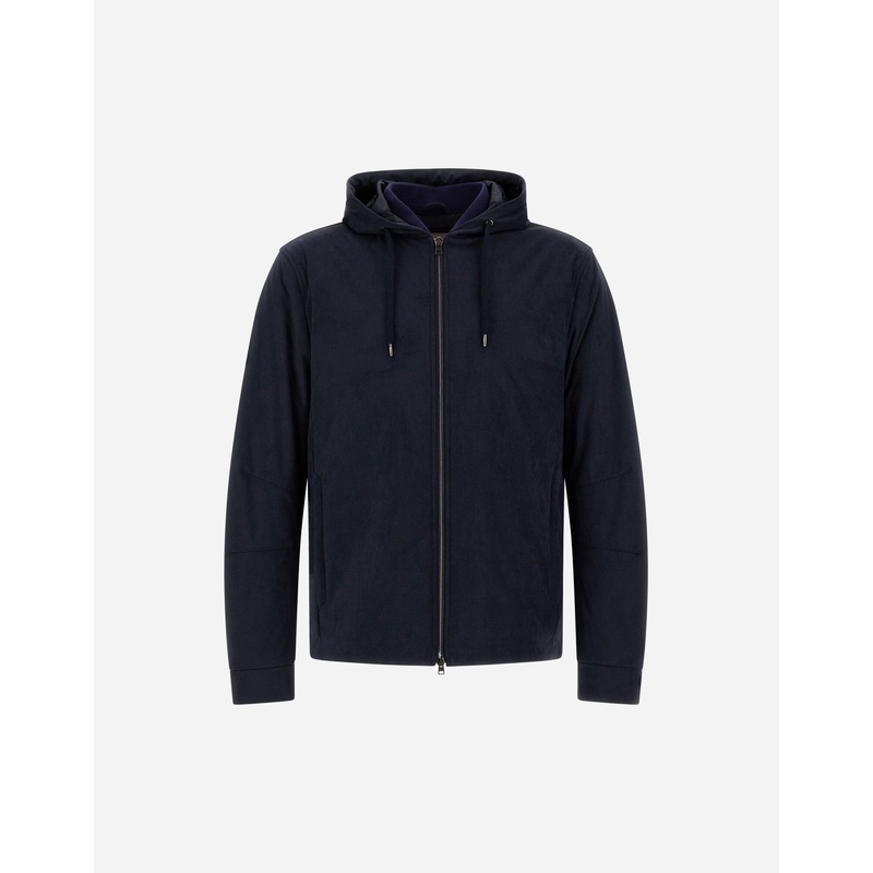 Parka & Jackets RESORT JACKET IN MELANGE SUEDE EFFECT & ECOAGE