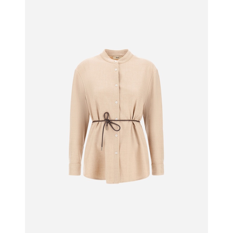 Shirts SHIRT IN BI-STRETCH LUREX WOOL