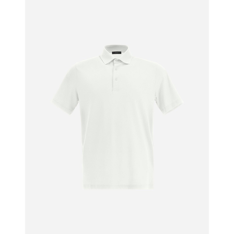 T-shirts & Polo Shirts JERSEY CREPE POLO SHIRT