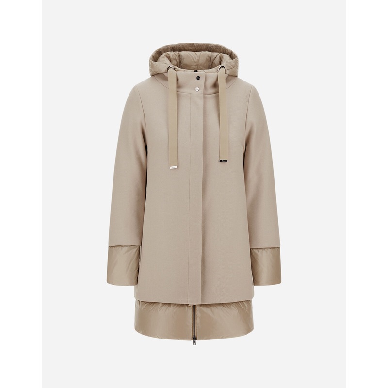 A-Shape A-SHAPE JACKET IN ECOWOOL AND NYLON ULTRALIGHT