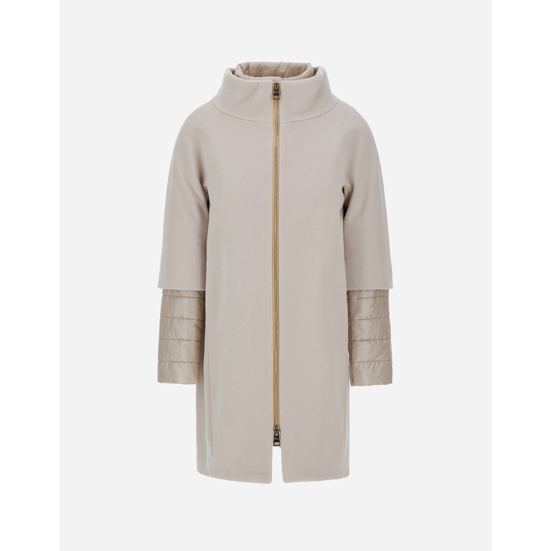 Coats & Trench Coats COAT IN LUXURY WOOL AND NYLON ULTRALIGHT