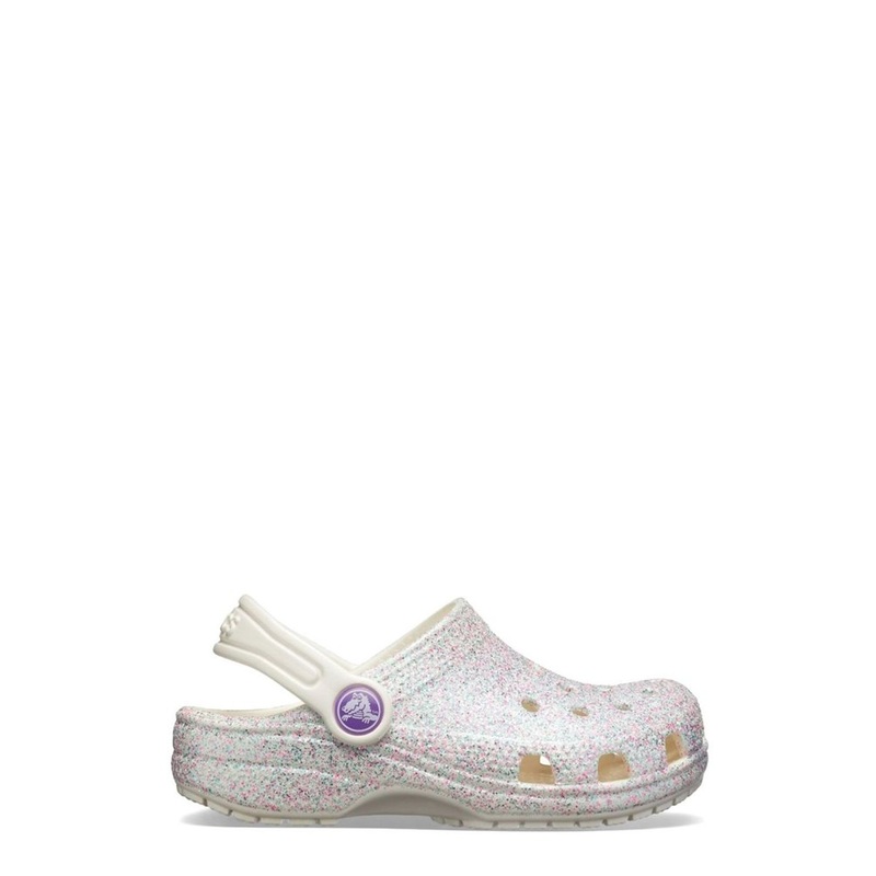 Crocs Kids Glitter Clog Sandals