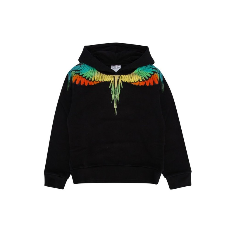 Marcelo Burlon County Of Milan Kids Icon Wings Printed Hoodie