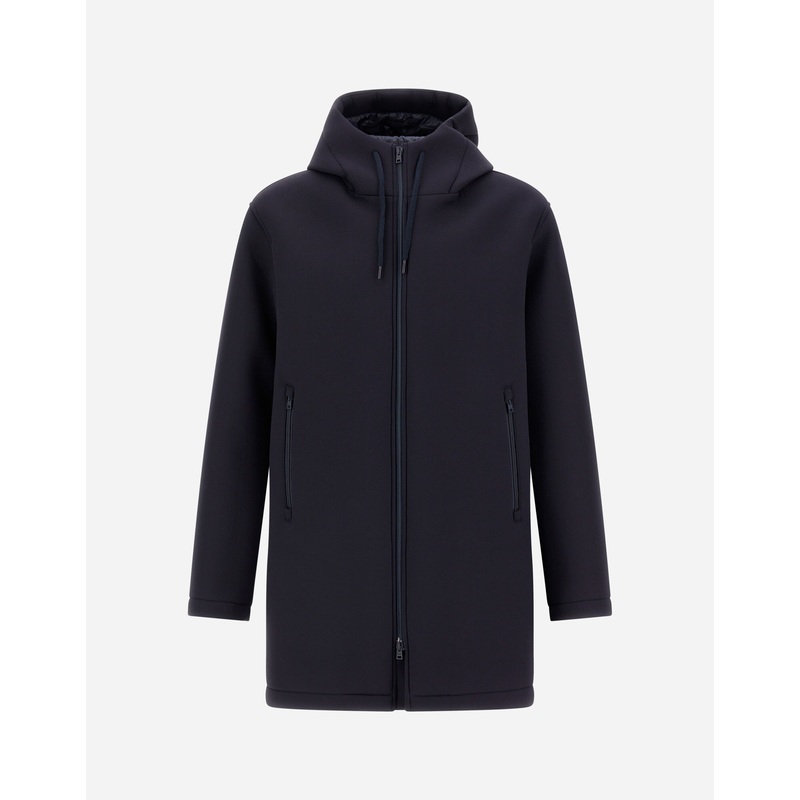 Parka & Jackets LONG PARKA IN 3-LAYER SCUBA